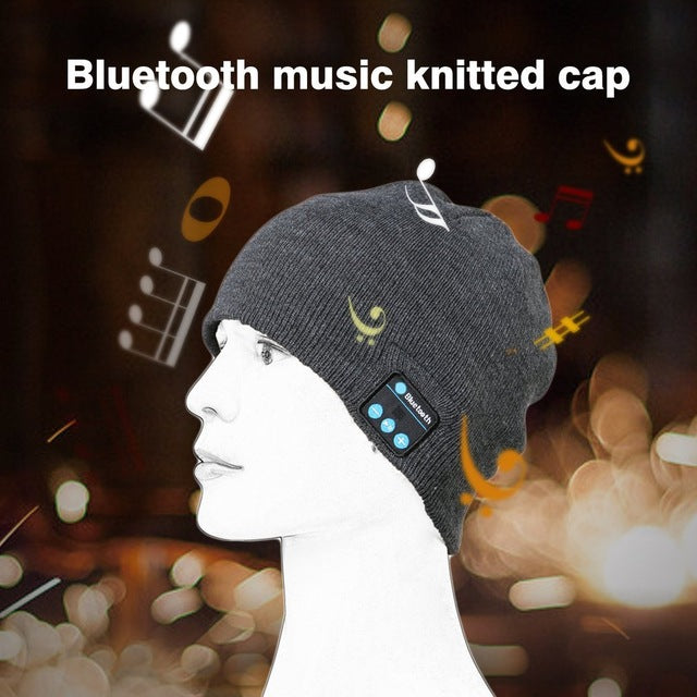 Bluetooth Musical Beanie – Wireless Audio Knit Hat