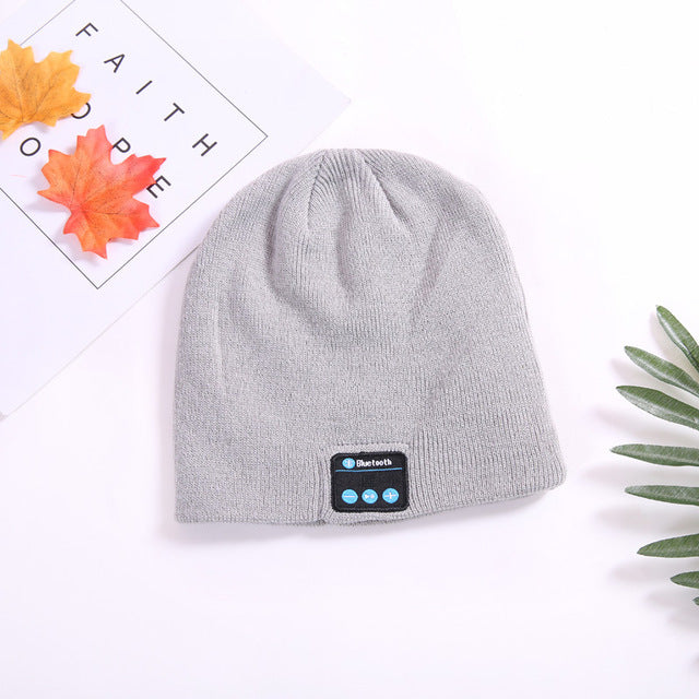 Bluetooth Musical Beanie – Wireless Audio Knit Hat