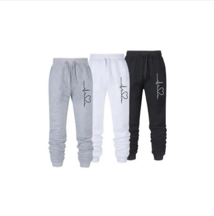 Harajuku Wide‑Leg Joggers – Unisex Streetwear Fit