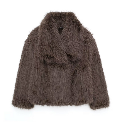 Soft Faux Fur • Elegant Winter Warmth • Premium Cold‑Weather Style