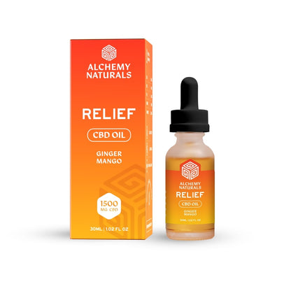 6 Pack: Alchemy Naturals CBD Relief Oil (1500mg)