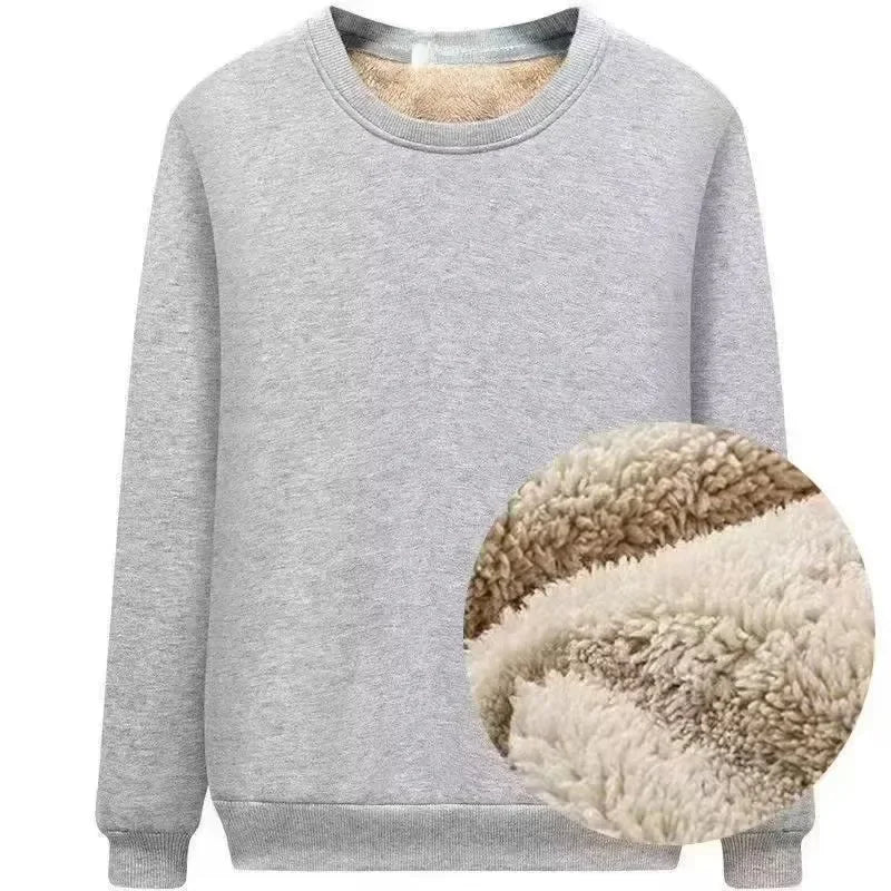Camiseta Térmica Polar Hombre: Estilo Coreano Otoño/Invierno